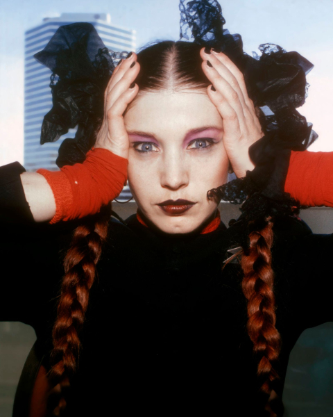 Lene Lovich  goth makeup inspiration